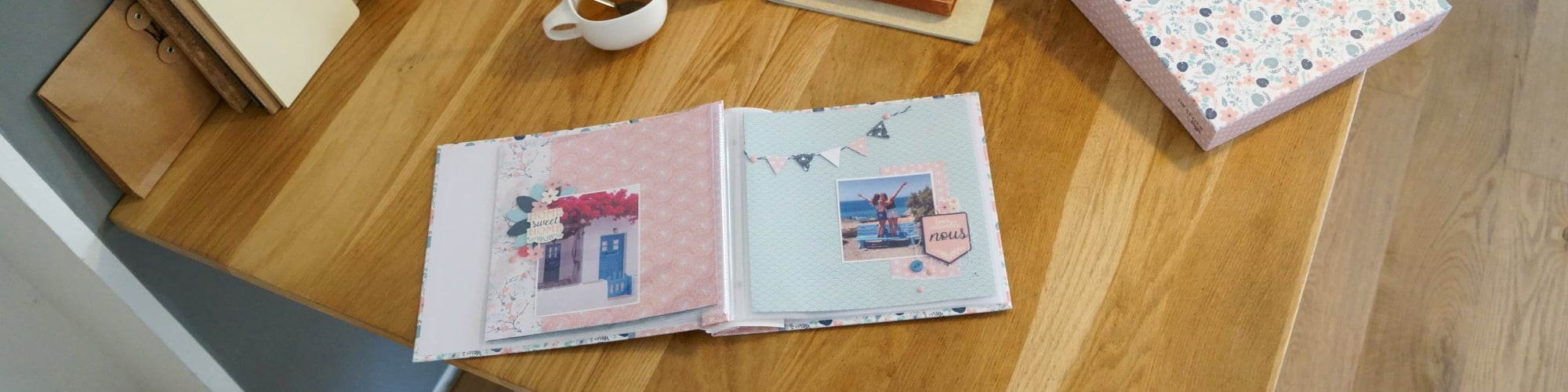 Album photos scrapbooking Cultura